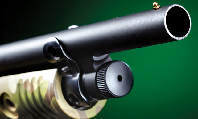 AT Venom Kit für Mossberg 590 18" Lauf, Schwarz! mit 10-Schuss Trommelmagazin und Schaft – Bild 4