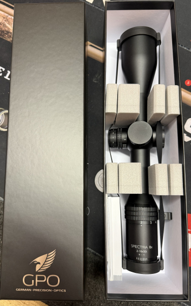 GPO German Precision Optics Spectra 8x 2-16x50 Neuheit mit Leuchtabsehen G 4 i – Bild 2