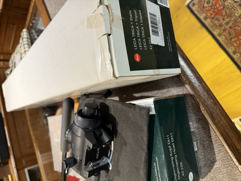 Stativ, Leica TRiCA 1, incl. Digiscoping Kopf DH1, Neu – Bild 4