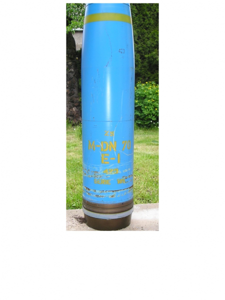 Panzerhaupitze 2000 / M109 Geschoss 155 mm EX Ausführung – Bild 4