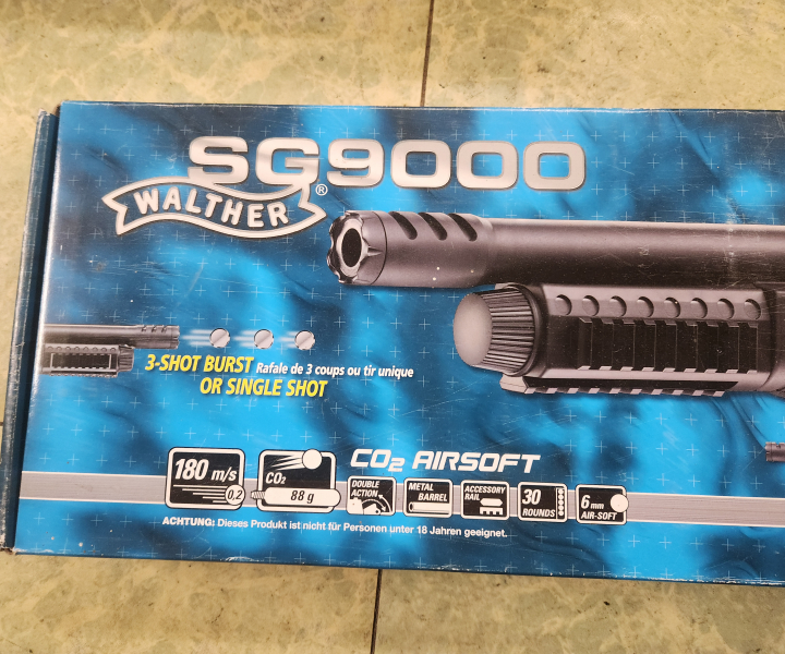 Walther SG9000 Co2 Shotgun 6mm BB Softair ab 18J. – Bild 3