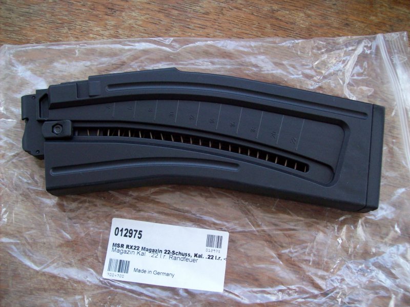 Anschütz 22 Schuss Magazin für MSR-RX 22 – billede 2
