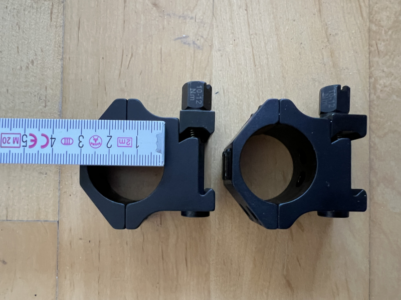 Recknagel ERA TAC Montagen 30mm Weaver Picatinny BH 13mm – Bild 3