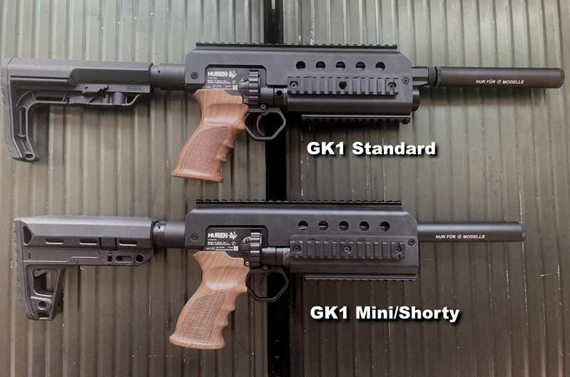 Taktisches Aluminium Bodykit für Huben GK1 + Shorty VZ61/CZ Skorpion Stil KEIN 3D Druck! – Bild 6