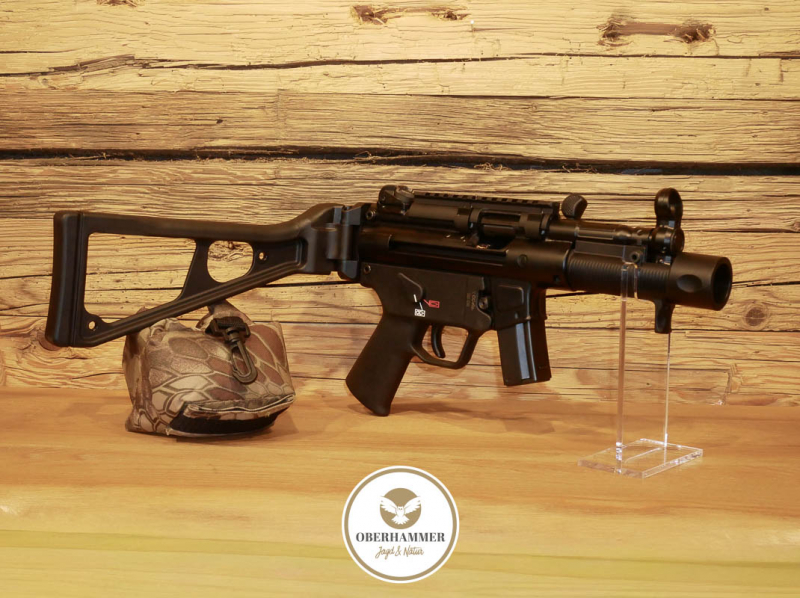 Heckler & Koch SP5K mit Klappschaft, 9x19, Ausstellungsstück – Bild 2