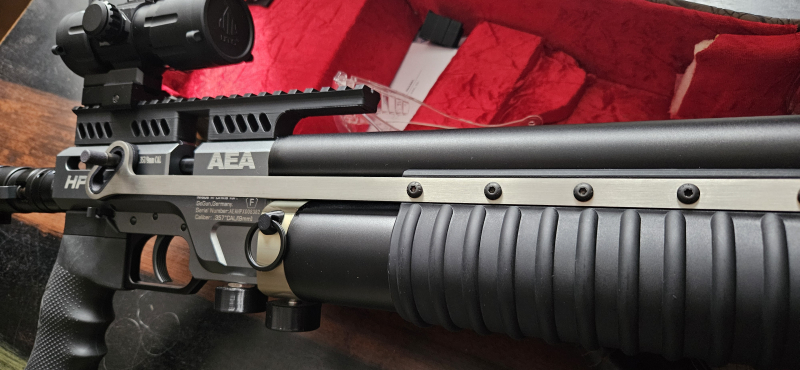 Neuwertige Airgun HP MAX mit Originalverpackung mit Pump-Action etc. Top Zustand! – Bild 4