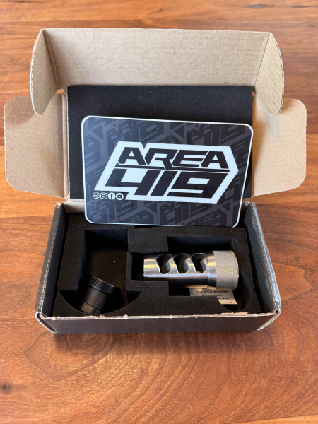 Area 419 Hellfire Mündungsbremse 6.5mm (Remington 700, Tikka T3x, SSG3000) – billede 4