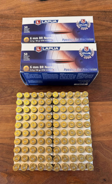 6mm BR Norma Lapua Hülsen – imaginea 2
