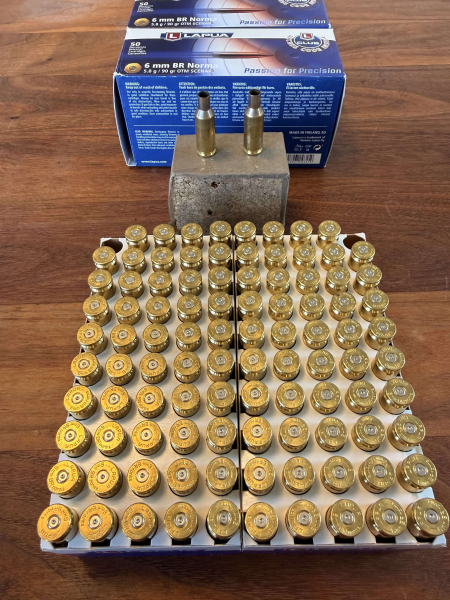 6mm BR Norma Lapua Hülsen – imaginea 3