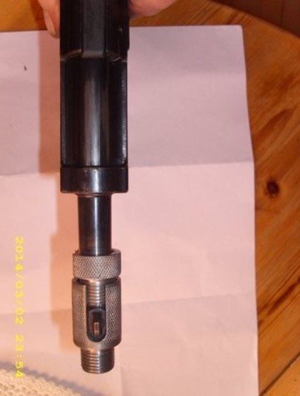 Walther P38 / P1 aufsatz für Schalldämpfergewinde (laufgewinde) selten 16X1,5 Gewinde – Bild 2