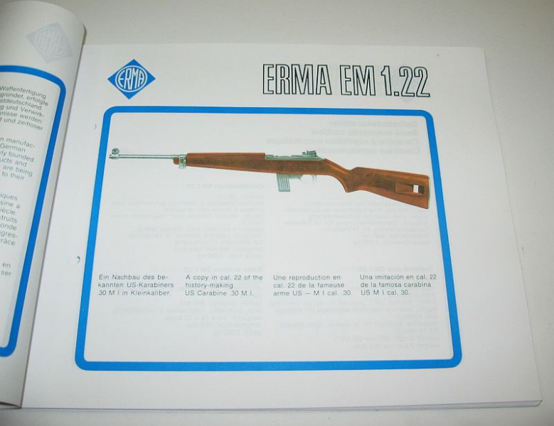 ERMA Katalog - aus ca. Anf. 90-er Jahre - Lizensierter Nachdruck ! – Bild 2
