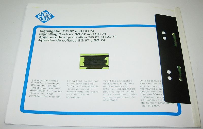 ERMA Katalog - aus ca. Anf. 90-er Jahre - Lizensierter Nachdruck ! – Bild 5