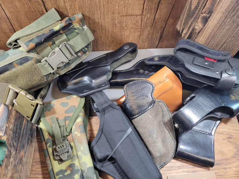 Holster Kurzwaffen Pistolen Walther Glock Heckler CZ – Bild 3