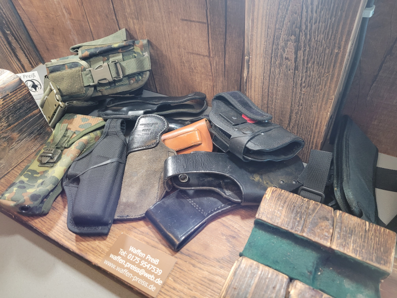 Holster Kurzwaffen Pistolen Walther Glock Heckler CZ – Bild 2