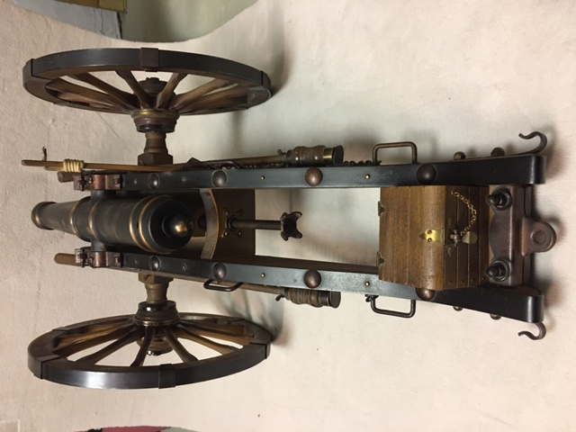 Vorderlader-Modellkanone „Friedrich II.“ Cal. .69, staatl. beschossen – Bild 2