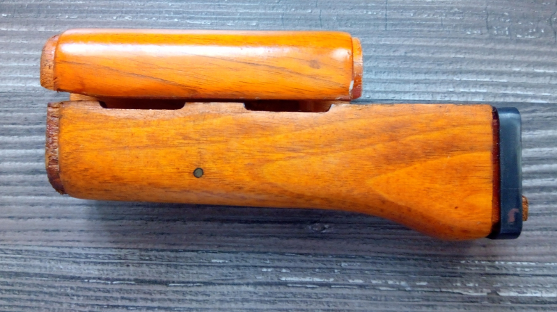 AK47 AKM Kalashnikov - Schulterstütze Schaft Set aus Holz – stampa 2