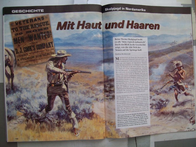 Visier-Heft * Schießen mit dem US-Krag-Jorgensen -- Mit Haut und Haaren - Skalpjagd in Nordamerika* – pilt 2