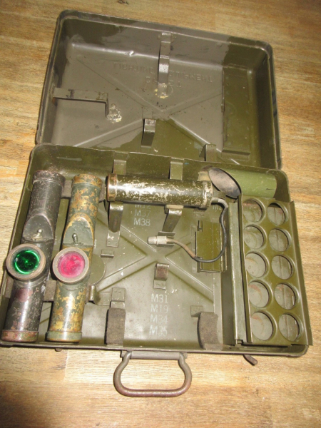 Army M21 Chest Lightning Equipment M14 Mortar 60mm M2 Night Fire Light WWII – Bild 4