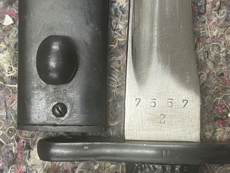 Spanisches Bajonett für La Coruna Mod.98/43 – billede 4