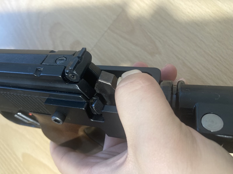 Schulterstütze Schaft klappbar für Weihrauch HW45 HW75 100% Aluminium – afbeelding 6