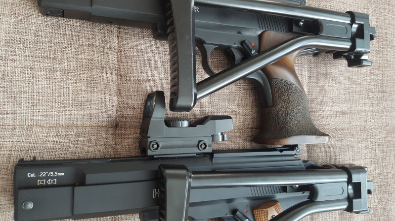 Schulterstütze Schaft klappbar für Weihrauch HW45 HW75 100% Aluminium – afbeelding 3