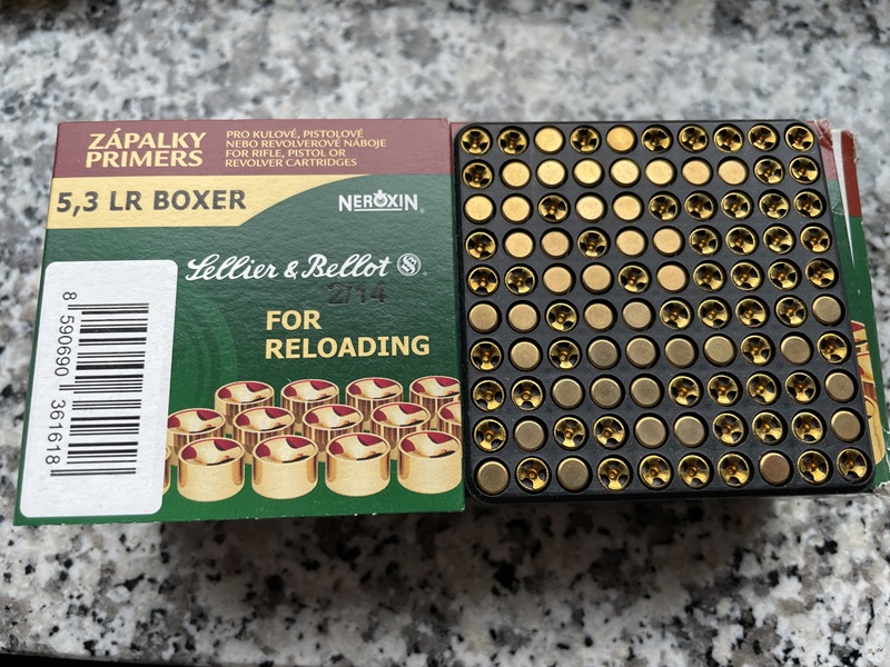Sellier u. Bellot LR Boxer Zündhütchen, 900 St. – Bild 2