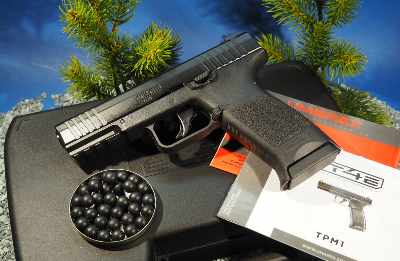 Co2 -Pistole / Markierer / Paintballpistole Umarex T4E TPM-1 , .43 Rubberball, Neuwertig ! In OVP ! – stampa 6