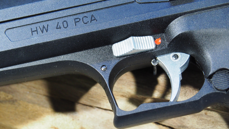 Freizeitluftpistole Weihrauch HW 40 PCA Vorkomprimierer, 4,5mm gezogen, Neuwertig ! In OVP ! – immagine 3