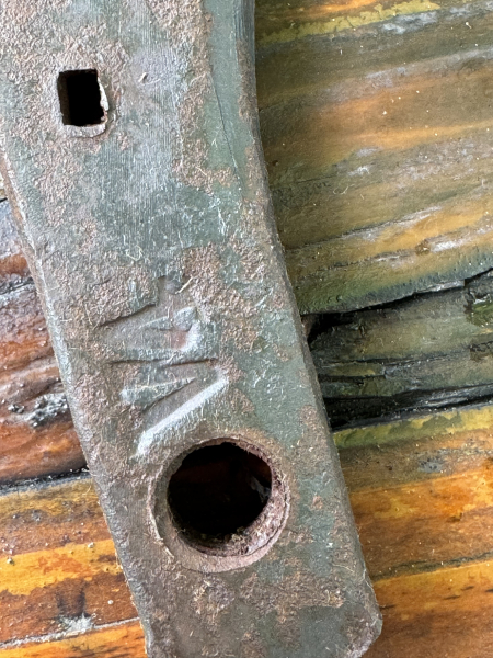 Original Hufeisen von der Wehrmacht/Kavallerie – obrázek 4