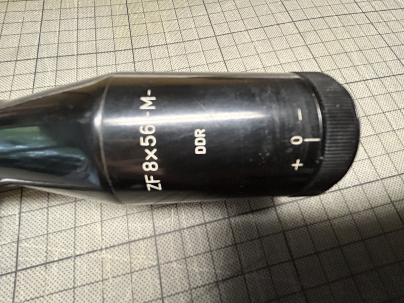 DDR Zeiss Jena 8x56 Zielglas Abs. 1 – Bild 2