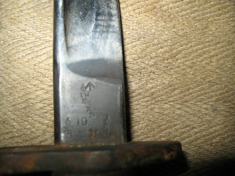 englisches Bajonett P 1907 mit Koppelschuh – imagen 4