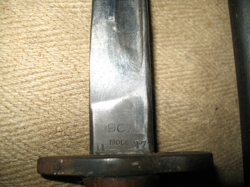 englisches Bajonett P 1907 mit Koppelschuh – imagen 5