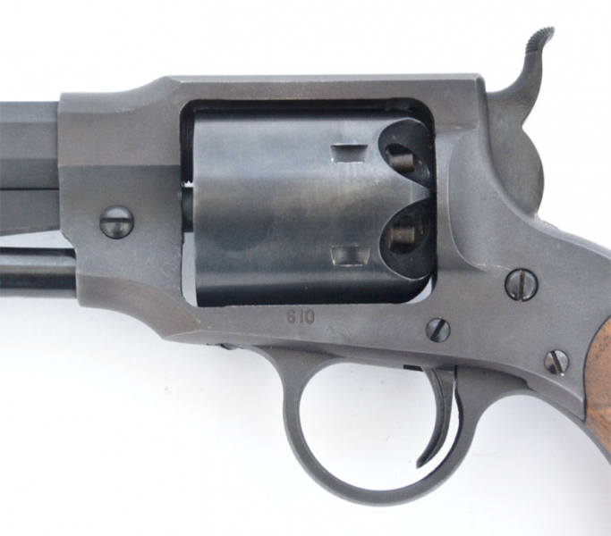 Perkussionsrevolver Feinwerkbau Rogers & Spencer, Kaliber .44, frühe Fertigung – Bild 4