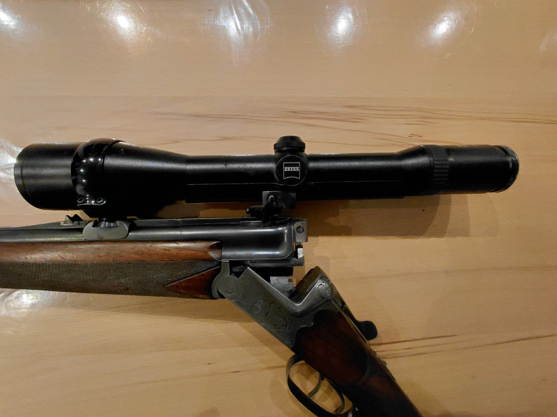 Bockbüchsflinte Ferlach, Kal. 6,5x57R, 16/70 – Bild 4