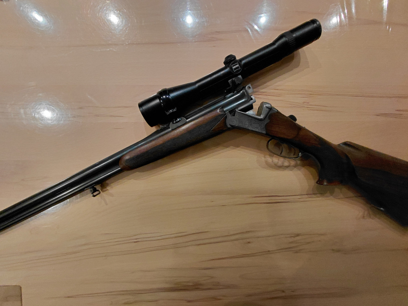 Bockbüchsflinte Ferlach, Kal. 6,5x57R, 16/70 – Bild 3