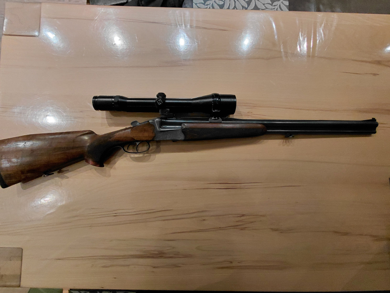 Bockbüchsflinte Ferlach, Kal. 6,5x57R, 16/70 – Bild 2