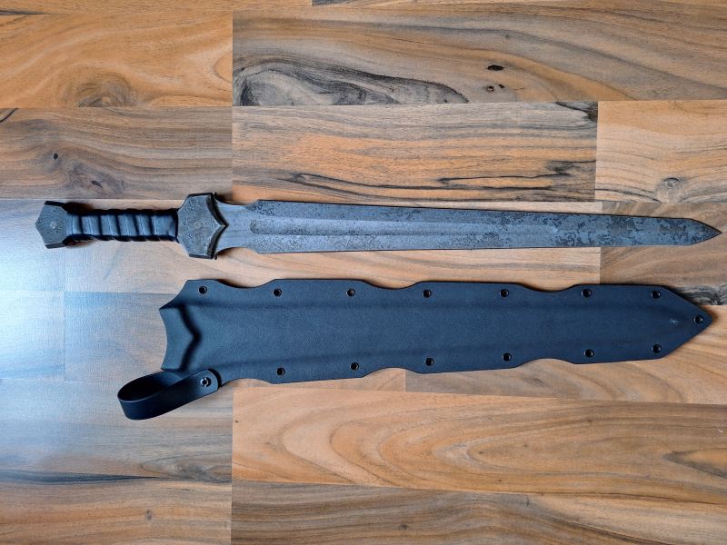Zombie Tools Legionnaire – 5160 Federstahl – Kydex-Scheide – billede 2