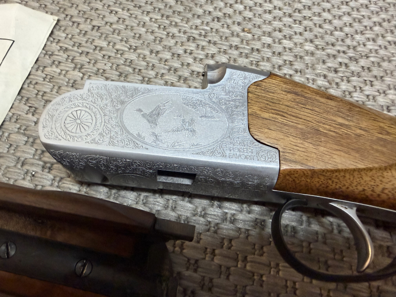 Bockflinte 12/76 Favorit Forest (Stahlschrot, Cerakote) – Bild 3