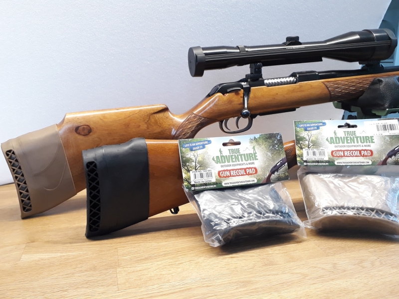 Schaftverlängerung Schaftkappe Rückstoßdämpfer AUCH FÜR PARD NV007 NV007S SYTONG HT-66 Farbe Braun – Bild 2
