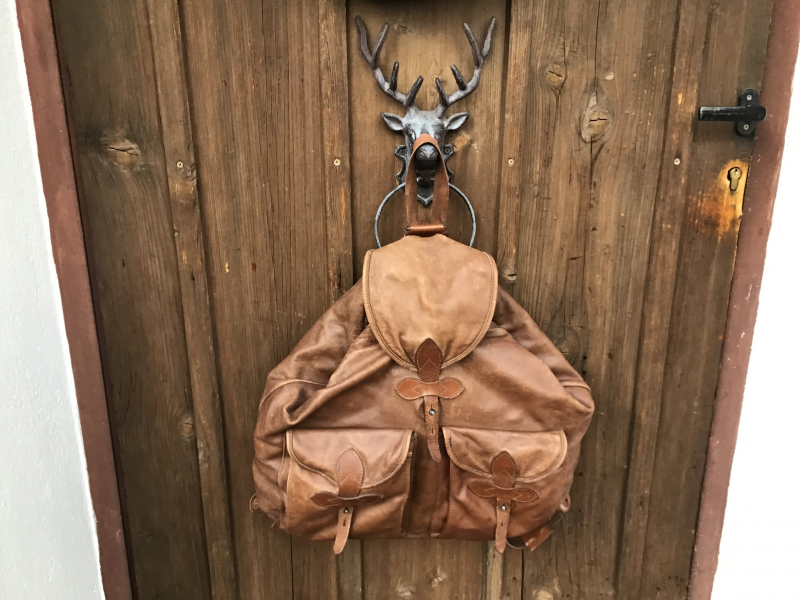 Rucksack - Bayrischer Gebirgsrucksack, Hubertus Rucksack, Jagdwaffen, Blaser, – Bild 5