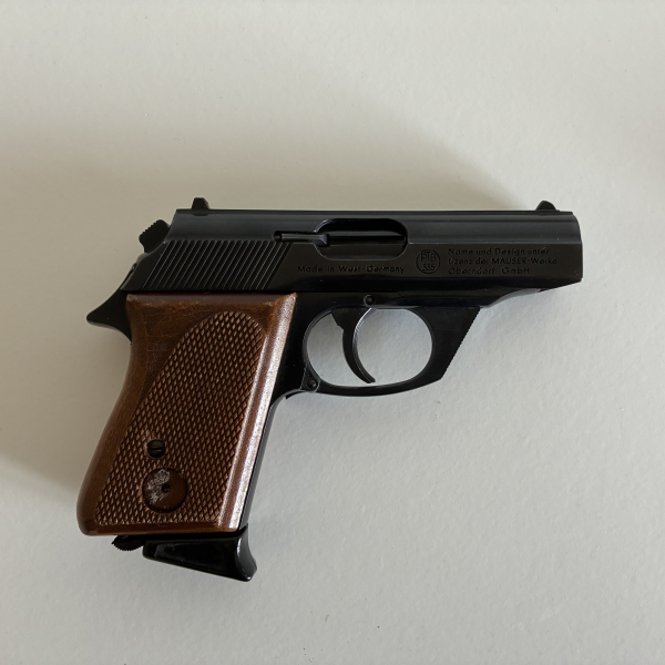 Mauser HSc. Mod. 84 8mm K Schreckschuss Pistole PTB335 – Bild 2