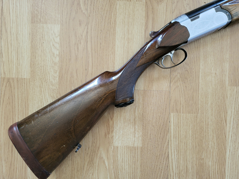 Bockflinte Sauer Beretta Kal. 12/70 Jagd & Sport Doppelabzug, ähnlich Onyx 686 Silver Pigeon etc – nuotrauka 2