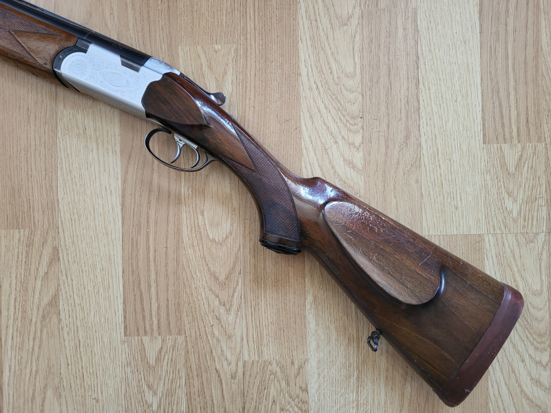 Bockflinte Sauer Beretta Kal. 12/70 Jagd & Sport Doppelabzug, ähnlich Onyx 686 Silver Pigeon etc – nuotrauka 6
