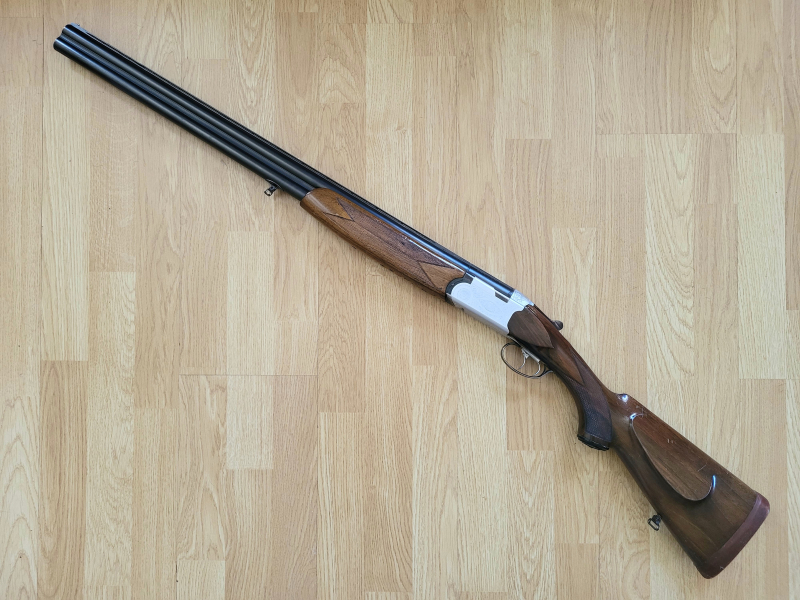 Bockflinte Sauer Beretta Kal. 12/70 Jagd & Sport Doppelabzug, ähnlich Onyx 686 Silver Pigeon etc – nuotrauka 5