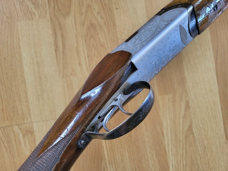 Bockflinte Sauer Beretta Kal. 12/70 Jagd & Sport Doppelabzug, ähnlich Onyx 686 Silver Pigeon etc – nuotrauka 3