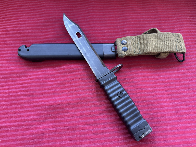 +++Bestes NATO-Bajonett Überlebenmesser KCB77 M1LE- M16/M4-G3/Steyr Drahtschere Säge Usw.sehr gut so – slika 5