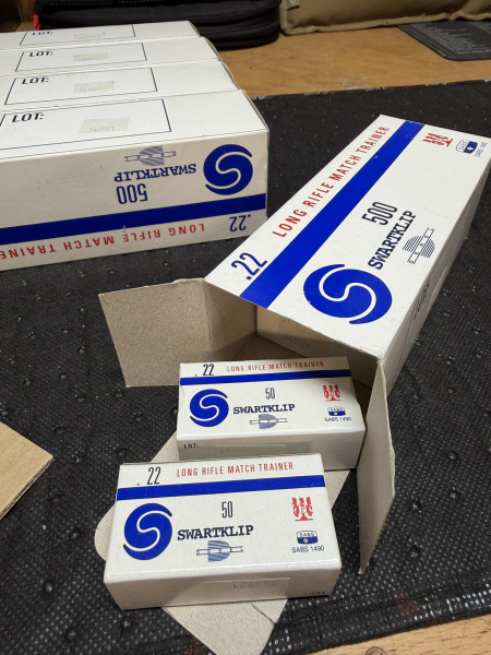 3800 Schuß KK .22 lfb SWARTKLIP S&B Rex SK Schönebeck Dose RWS R50 Lapua – attēls 6