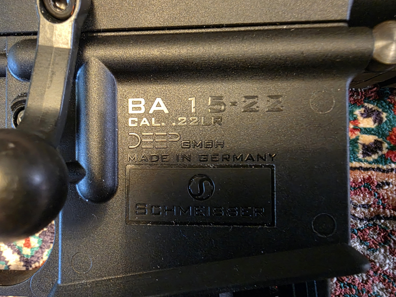 Schmeisser BA-22 .22 Repetierer im AR 15 Style – billede 4