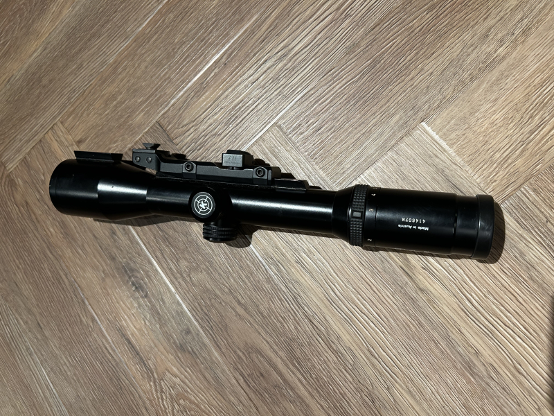 Kahles Helia 1,5-6x42 Abs. 4 mit Krieghoff Brückenschwenkmontage – immagine 2