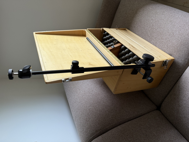 Pistolenkoffer Holz, vintage – pilt 2